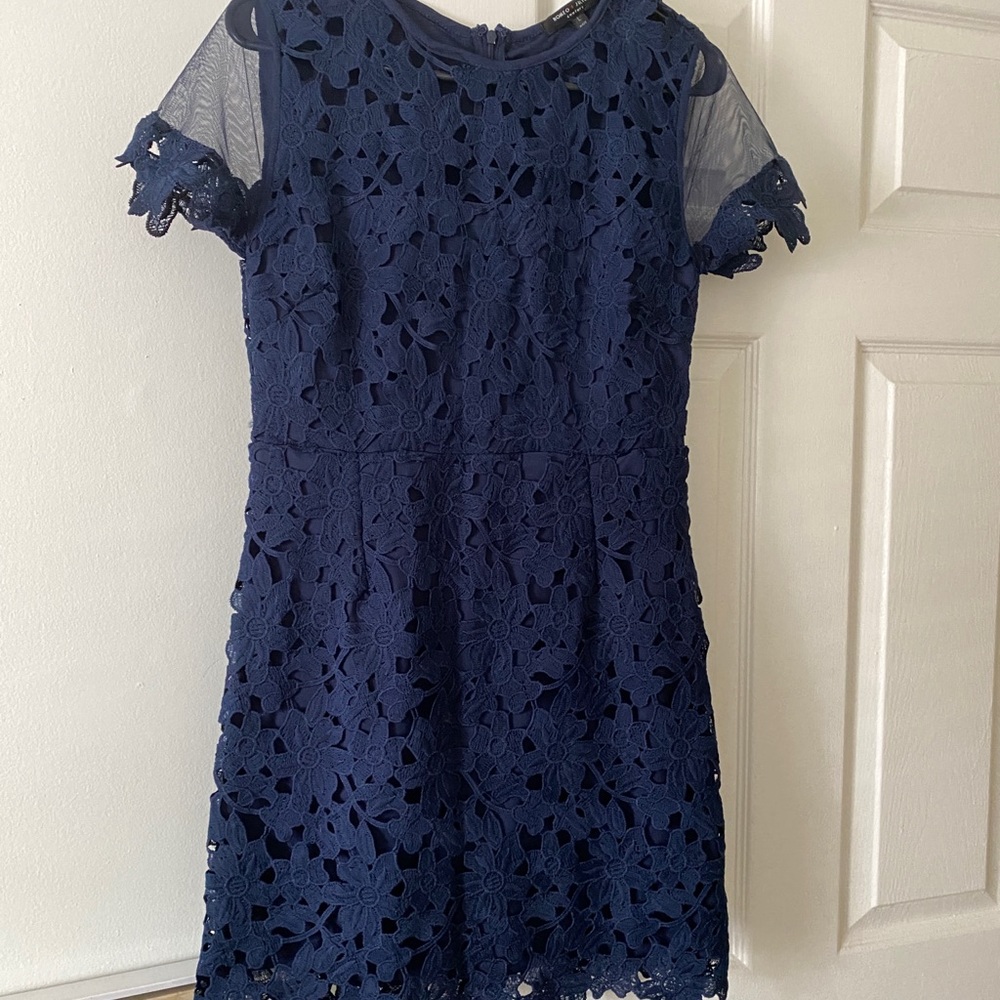 Blue dress